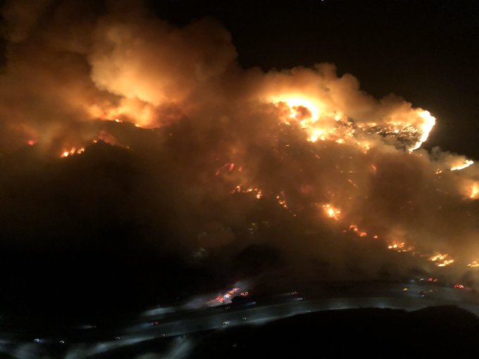 photo of Getty Fire